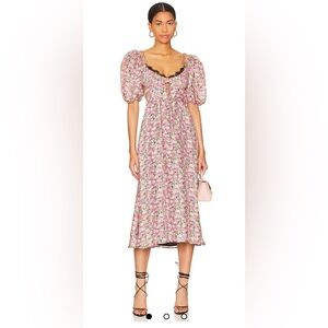 Isadora Midi Dress in Multi -
For Love & Lemons Size S